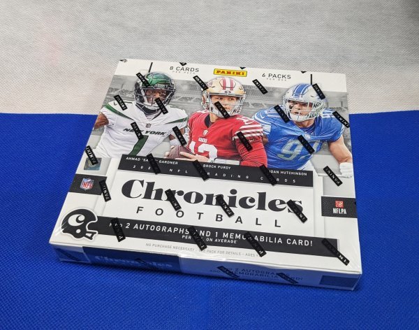 ■2022 NFL Panini Chronicles Football Hobby 未開封BOX