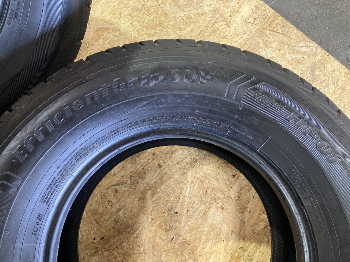 ☆バリ山☆ グッドイヤー EFFICIENTGRIP SUV HP01 265/70R16 4本セット サーフ ランクル プラド等に！の画像9