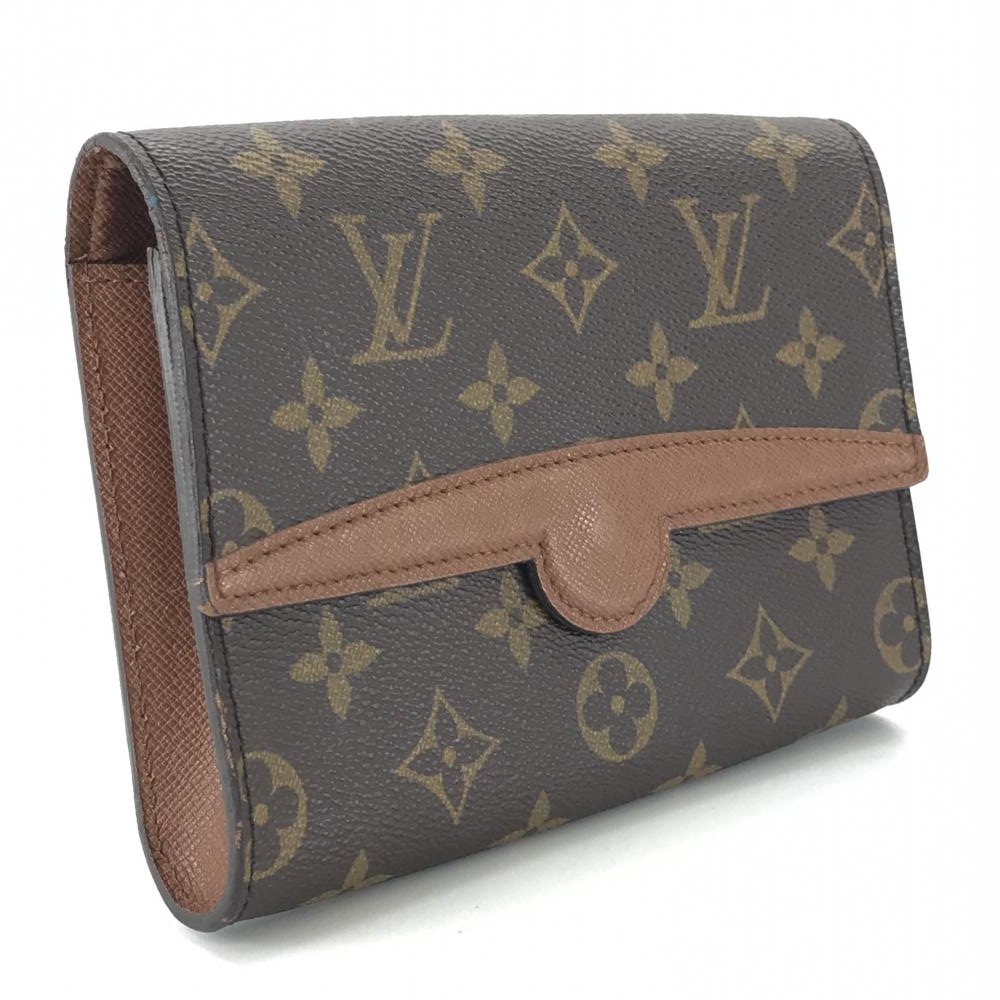 LOUIS VUITTON Louis Vuitton M51975arushu monogram belt bag bag Brown Vintage waste number goods control YK30282