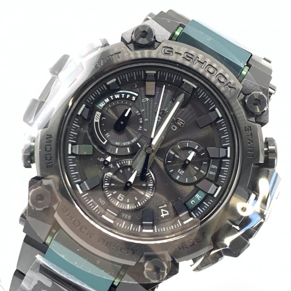 CASIO カシオ MTG-B3000BD-1A2 G-SHOCK カーボンメタル フルブラック モバイルリンク ソーラー アナログ 腕時計 未使用 管理YI32568