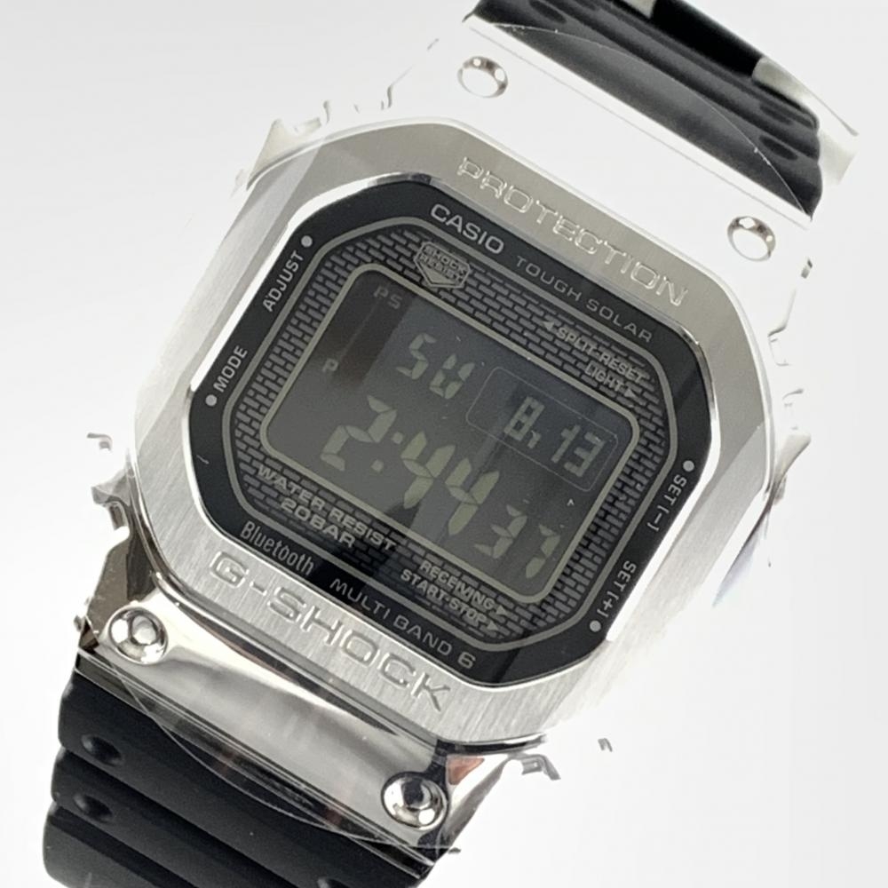 卸売 カシオ CASIO GMW-B5000-1JF 管理YI33609 ブラック シルバー