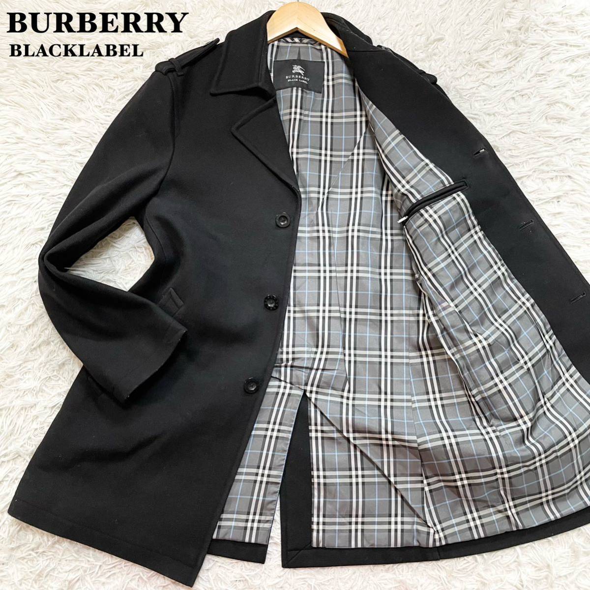 Yahoo!オークション - 【高級カシミア】BURBERRY BLACK LABEL 