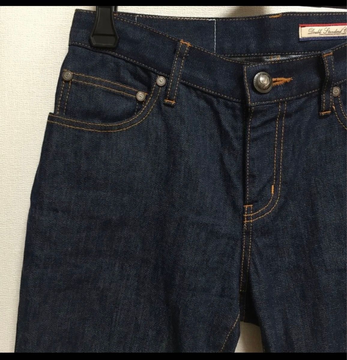 〔超美品〕M L 38 ダブスタ　デニム　デニムパンツ　Gパンツ　ロールアップ　コットン　セルビッチ　リーバイス Lee 日本製