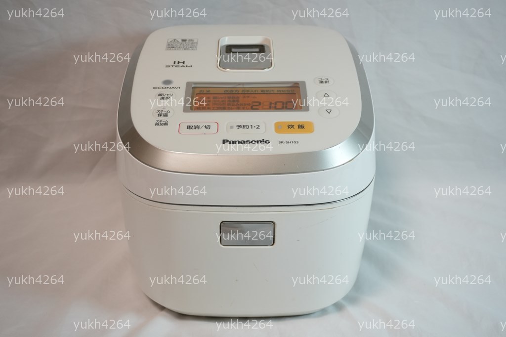 Panasonic SR-SH103-W スチームIHジャー炊飯器-