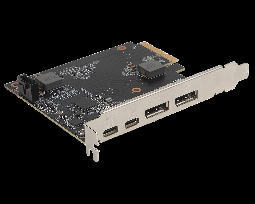 春早割 PCIe MS-4390 ThunderboltM3 【新品】MSI 3.0×4 自作PC Type-C