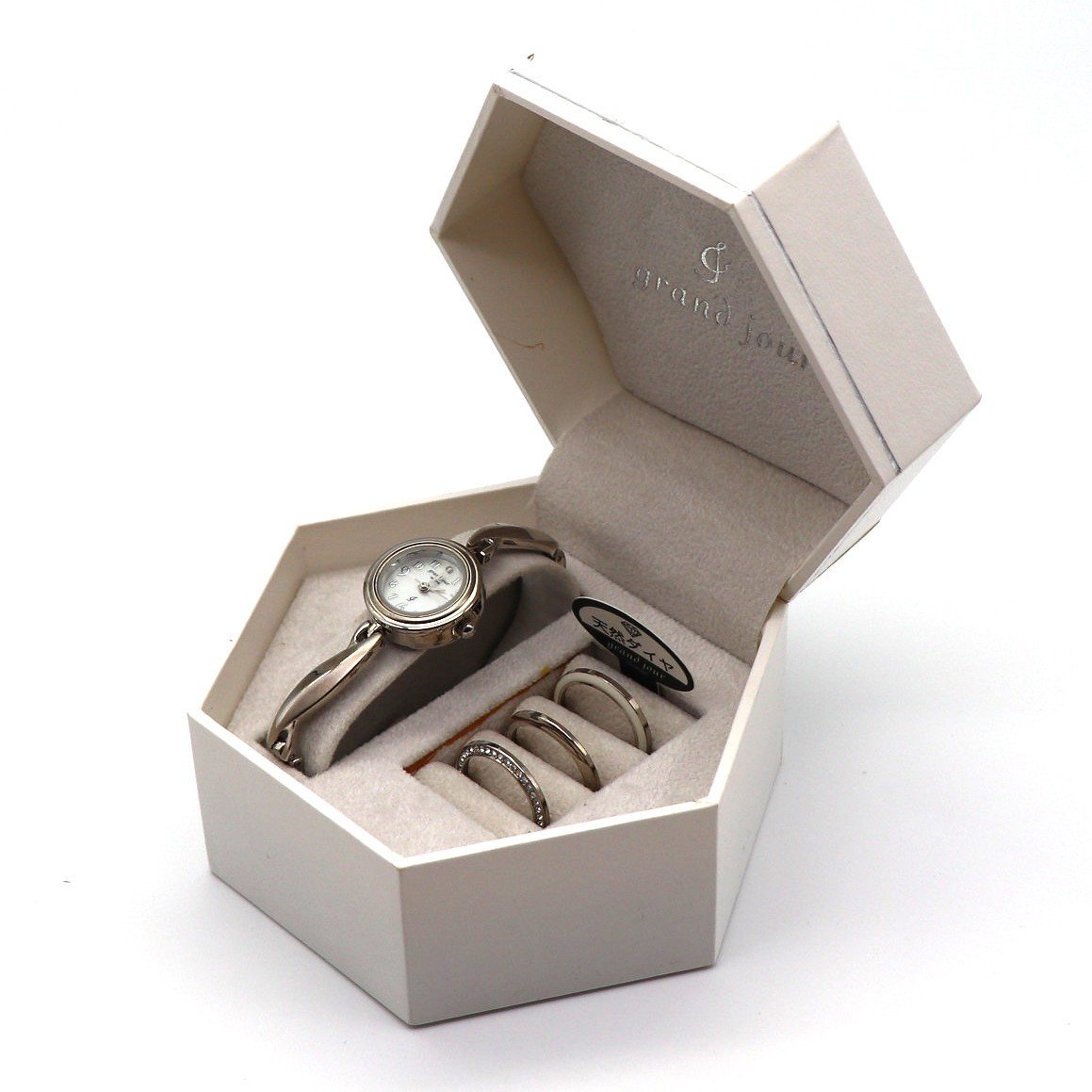 激安の grandjour・グランジュール・腕時計・天然ダイヤ・チェンジリング・No.201017-46・梱包サイズ60 その他