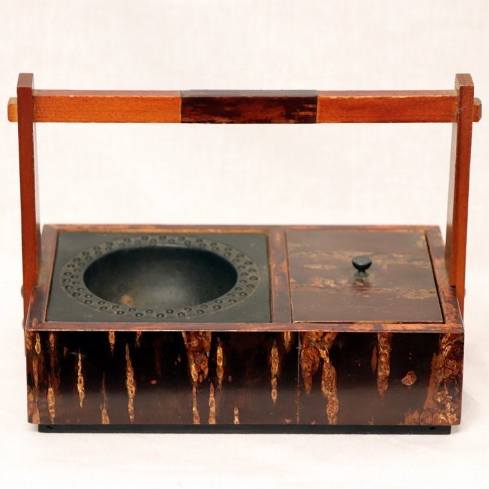 樺細工（桜皮）煙草盆・灰皿・No.181022-24・梱包サイズ60