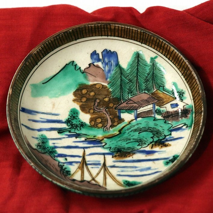 九谷焼・骨董皿・No.190411-082・梱包サイズ60