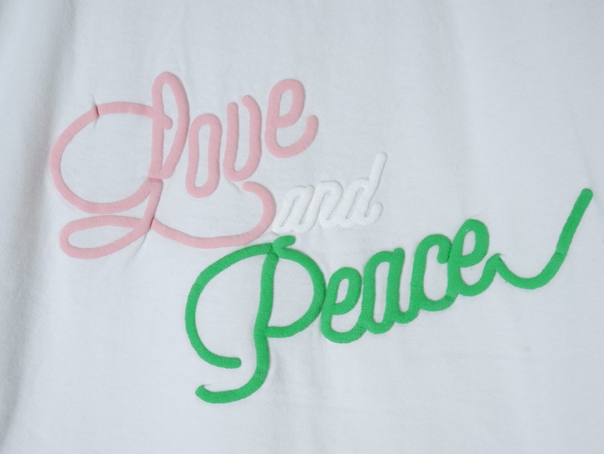 ジャクソンマティスJACKSON MATISSE 2021SS Love and Peace Tシャツ新品[MTSA67821]_画像2
