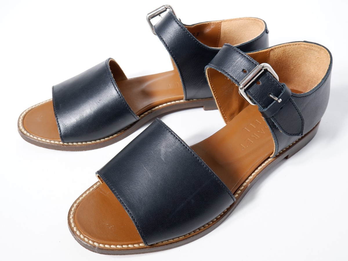 MARGARET HOWELLマーガレットハウエル ANKLE STRAP SANDALアンクルストラップレザーサンダル[LFWA68016]_画像1