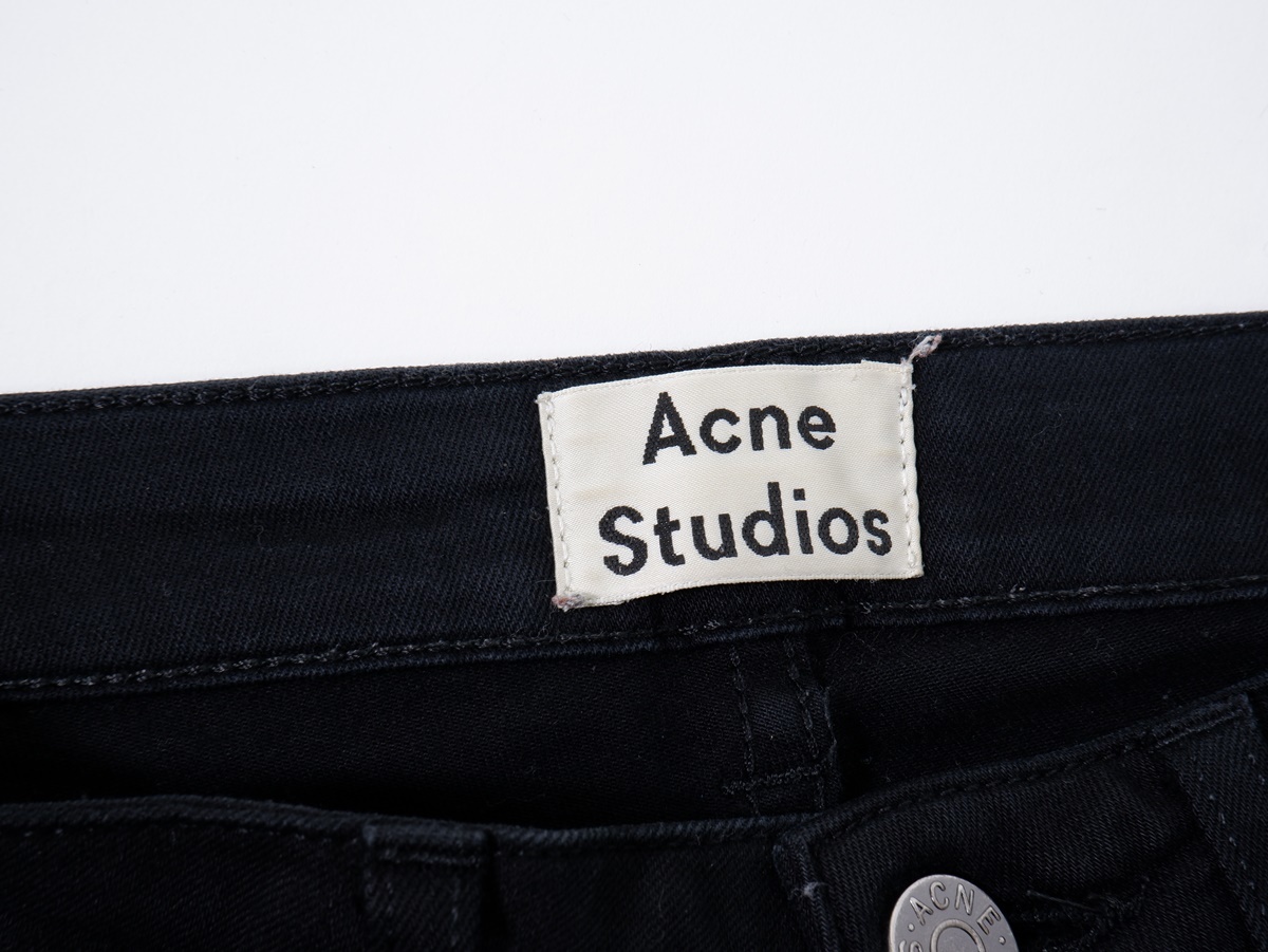 Acne Studiosアクネ ストゥディオズ L'Appartementアパルトモン購入SKIN５BLACKブラックスキニーパンツ[LPTA72363]_画像3