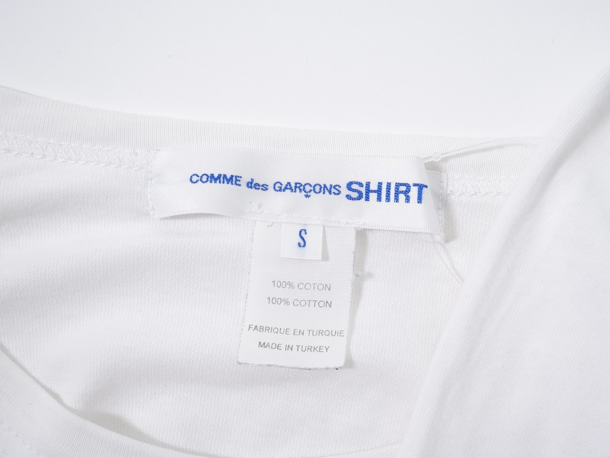 COMME des GARCONS SHIRTコムデギャルソンシャツ トルコ製 無地 長袖ロンTシャツ[MTSA72481]_画像3