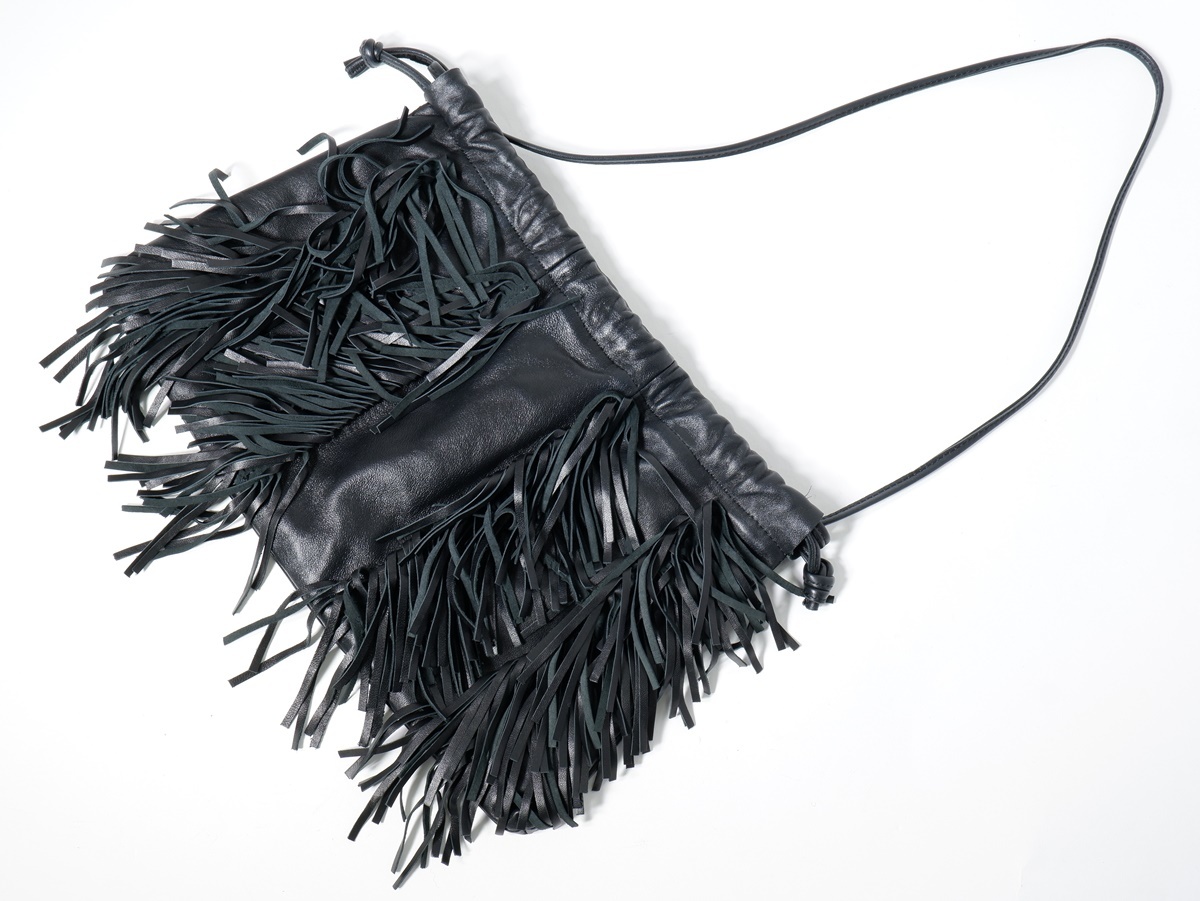 お手頃価格 GRIEFグッドグリーフ GOOD 2021SS Bagラムレザーフリンジ