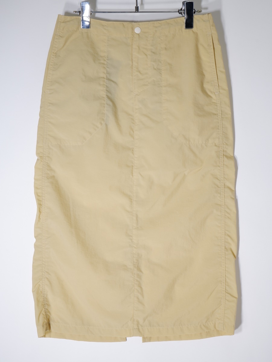 AMERICANAアメリカーナ Nylon Tight Skirt ベージュ(ナイロンタイトスカート)[LSKA68106]