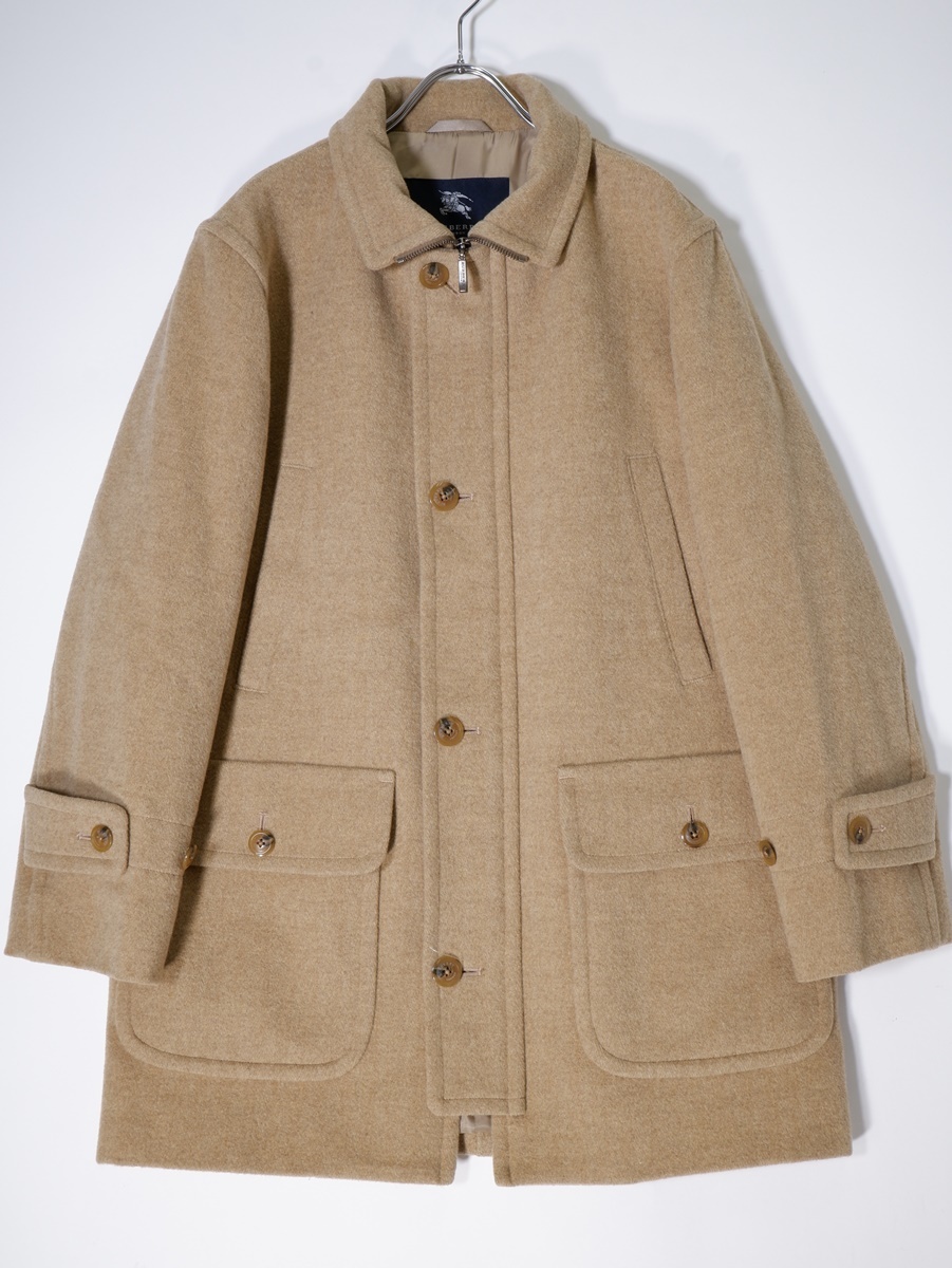 BURBERRY LONDONバーバリーロンドン 羊毛アンゴラ フィールドコートジャケット[MCTA69851]