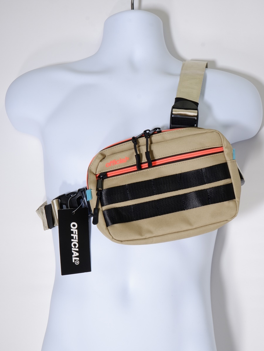 OFFICIALオフィシャル TRI-STRAP ESSENTIAL CHEST BAGトリストラップ エッセンシャル チェストバッグ新品[MBGA71026]_画像1