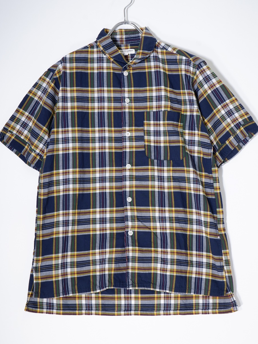 ENGINEERED GARMENTS エンジニアードガーメンツ Lafayette Shirt - Madras Plaid マドラスチェック半袖シャツ[MSHA71751]_画像1