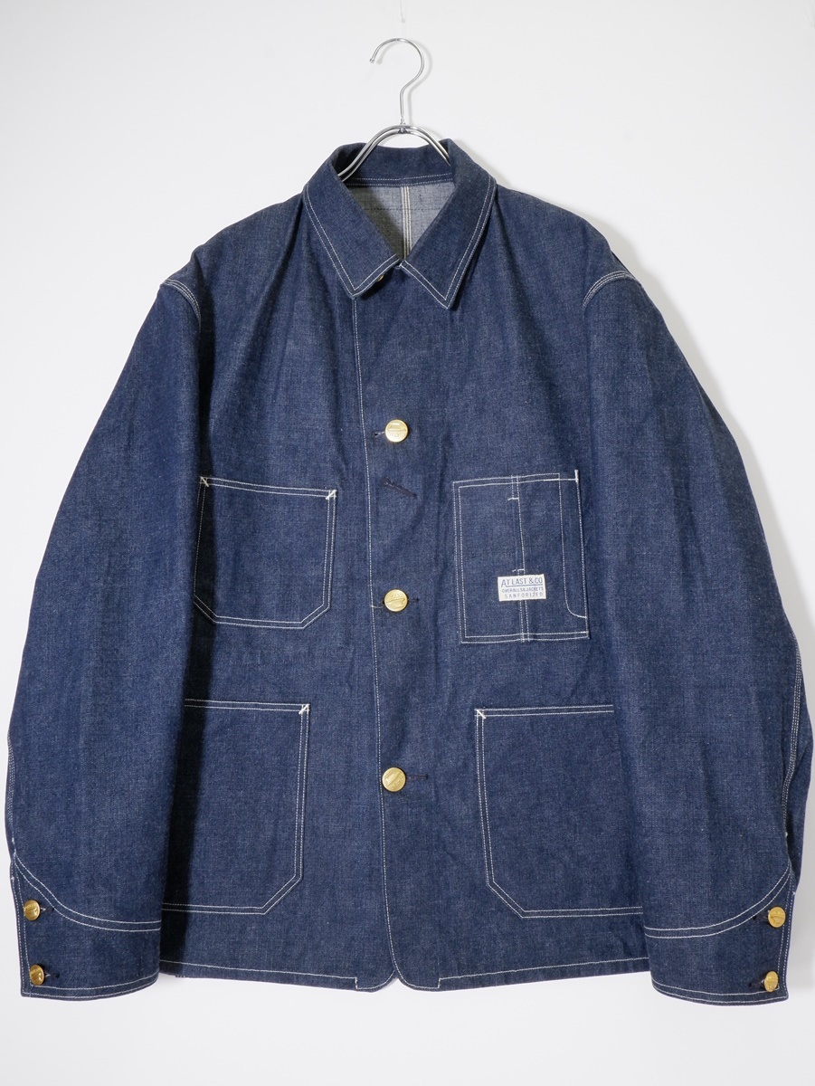 at last&co(atlast&co)アットラスト Lot.704J DENIM COVERALLデニムカバーオール[MJKA72319]