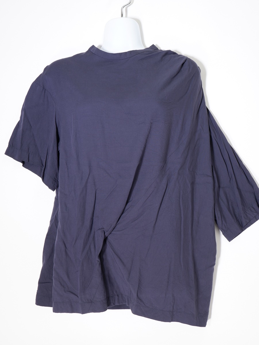 LOW CLASSICロウ・クラシック AP STUDIO(アパルトモンL'Appartement)購入2023SS asymmetry blouse(アシンメトリーブラウス)[LTSA72706]