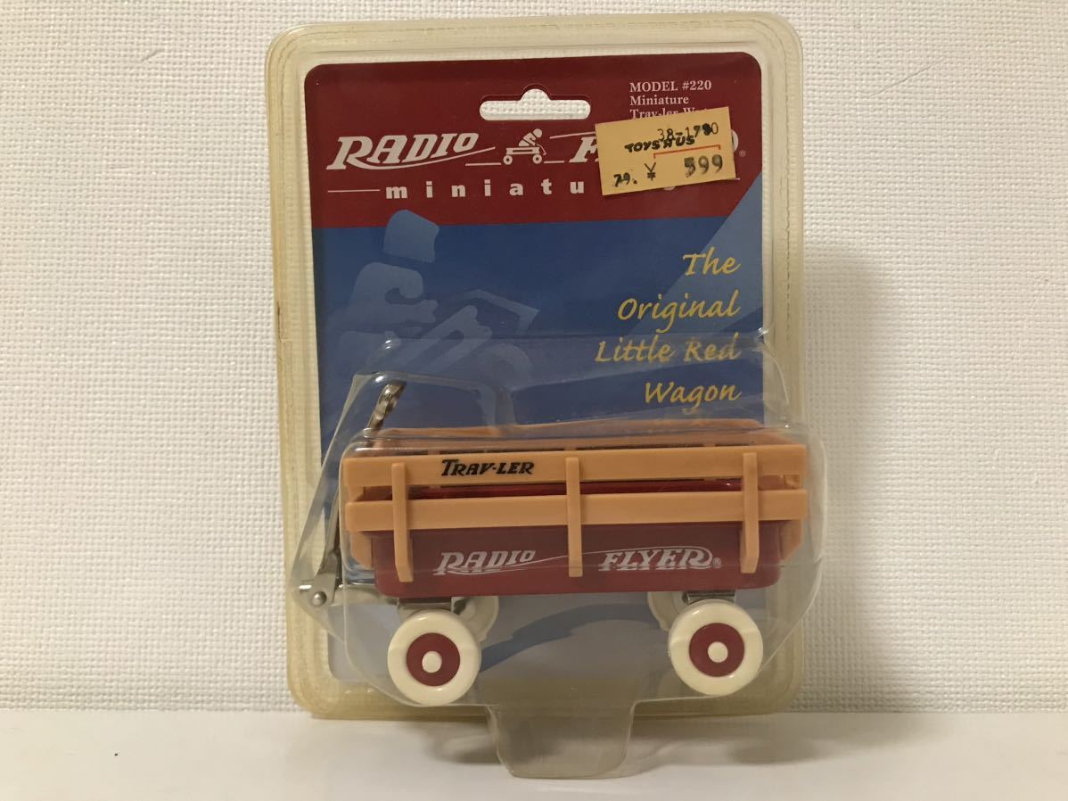 RADIO FLYER radio Flyer miniature MODEL little red Wagon 