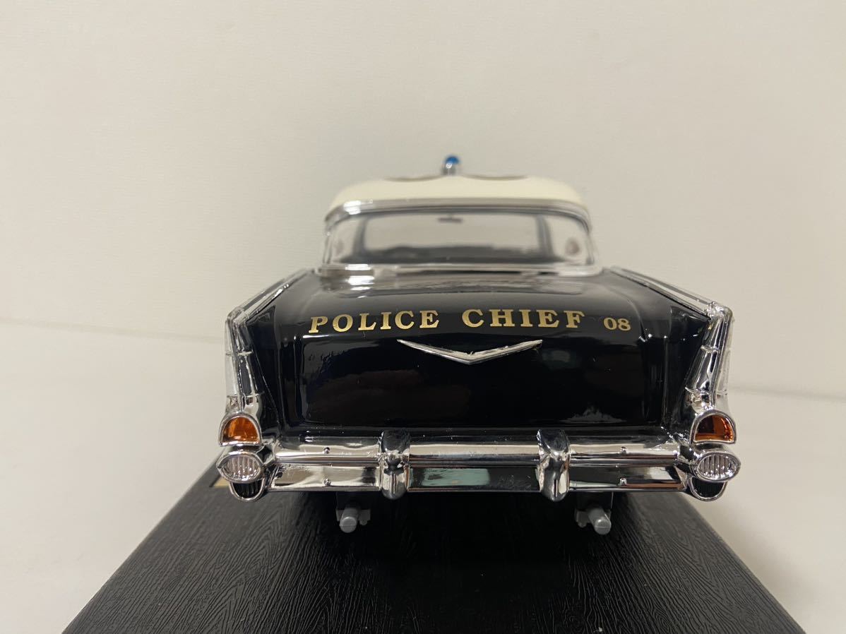 ロードレジェンド 1/18 シボレー ベルエア 1957 ポリスカー Chevrolet Bel Air Chevy アメリカンマッスル 50s 60s Road Legends_画像5