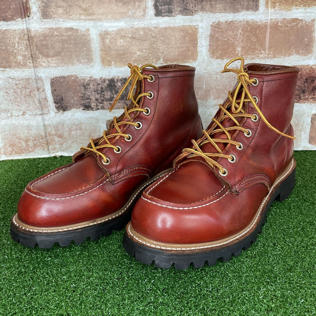 希少箱付RED WING 半円犬タグ　8175 ８Ｅ　97年製_画像1