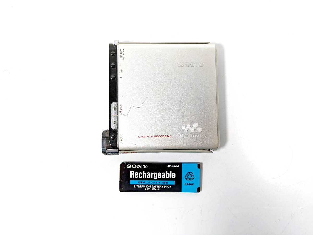 通電可 ジャンク SONY MZ-RH1 ソニー walkman MDプレーヤー MD