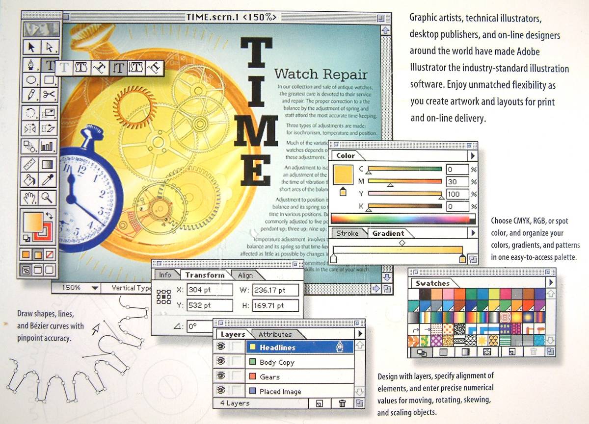 【3186】 Adobe illustrator 7.0 for Mac Education English Sealed アドビ イラストレータ イラレ 英語版 エデュケーション版 未開封品_画像2