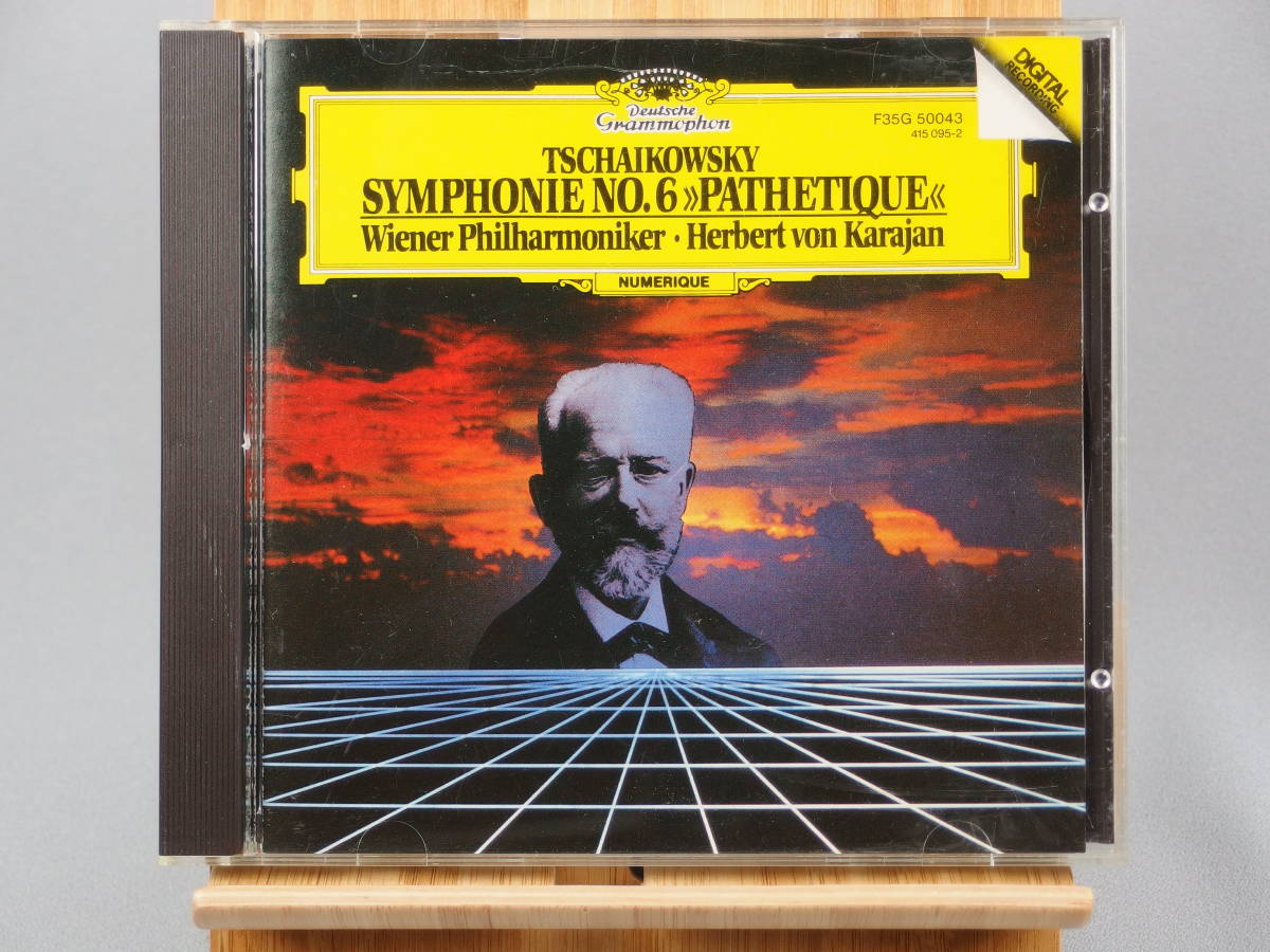 【中古CD】 カラヤン・ウィーン・フィルハーモニー ／ チャイコフスキー / 交響曲第6番ロ短調《悲愴》：Karajan ／ TSCHAIKOWSKY NO.6_画像1
