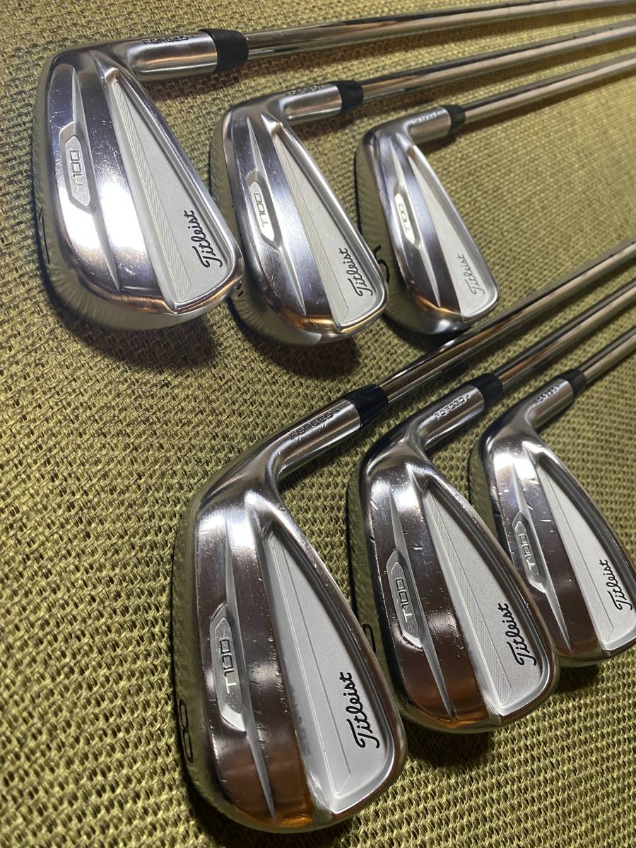 驚きの値段で Titleist T100(2021) 6本セット 5ーP モーダス3