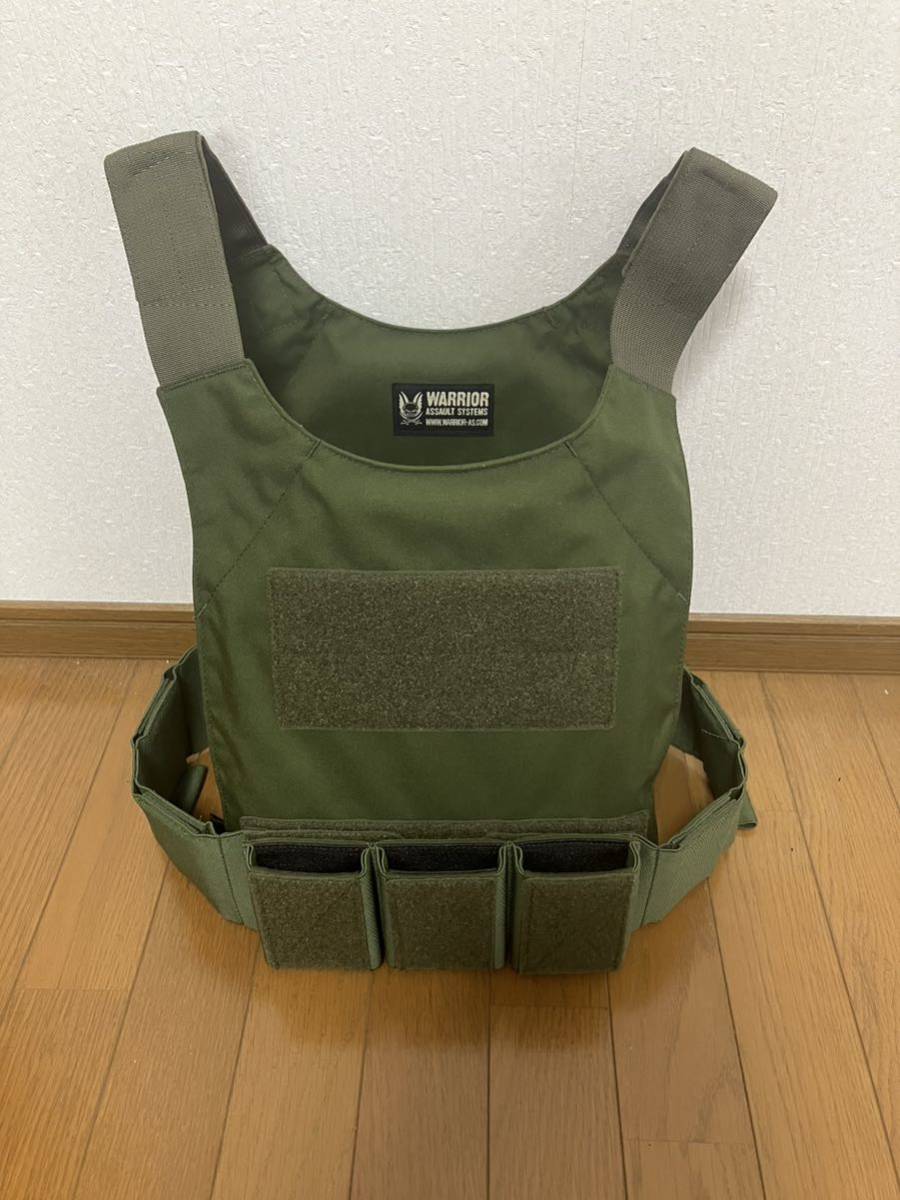 極美品 WARRIOR ASSAULT SYSTEMS カバートプレートキャリア Mk1 ダミー