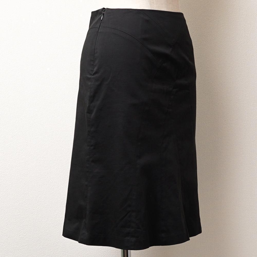 9032 KUMIKYOKU Kumikyoku распорка юбка стрейч черный женский P-0012