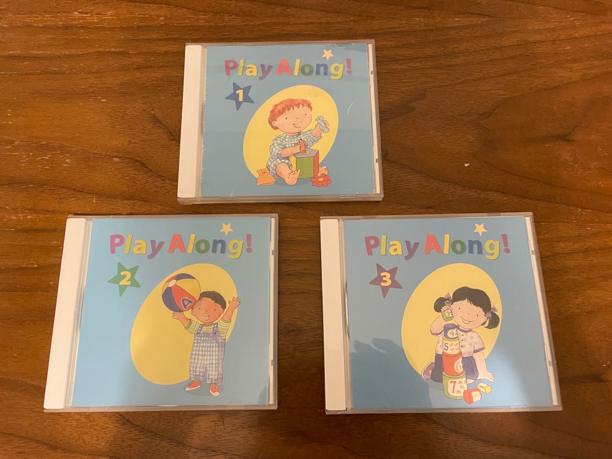 DWE プレイアロング CD PlayAlong！ 3枚セット　ディズニー英語　ワールドファミリー　 ディズニーの英語システム