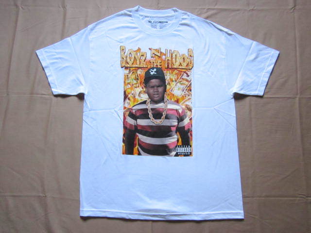 * new goods *LRG×BOYZ \'N THE HOOD TEE ICE CUBE[XL] white 