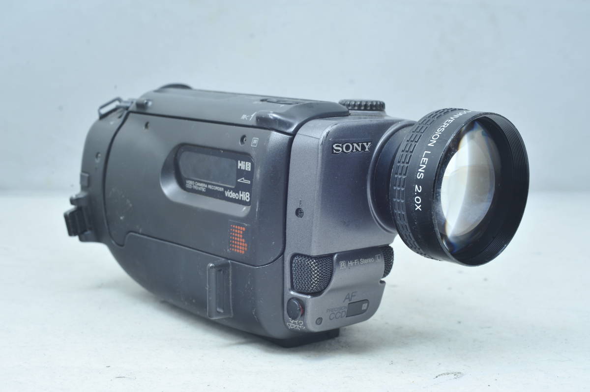 Sony CCD-TR3 ソニー Video Hi8 Handycam ビデオ カメラ レコーダー ★ 現状品 ★ 希少 ★ ダビングに！ ★_画像4