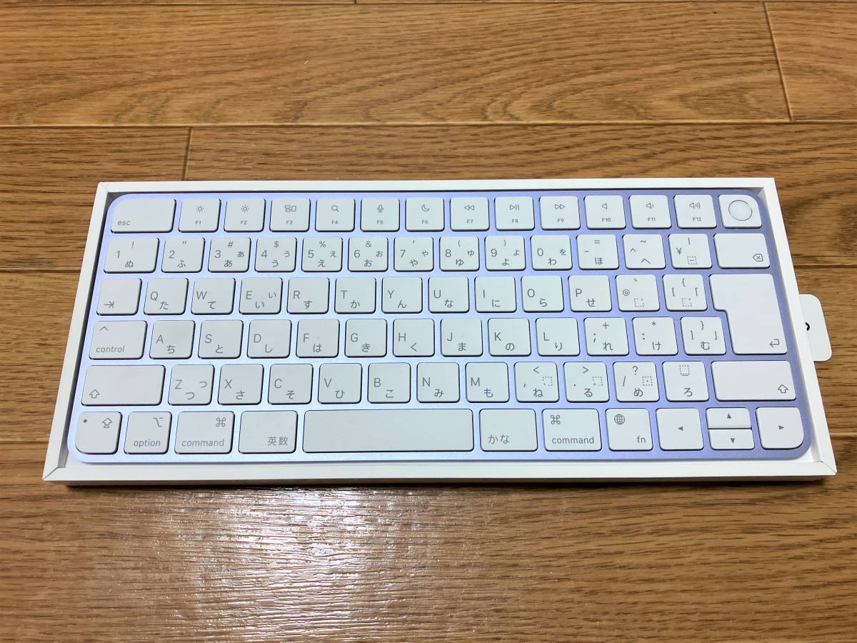 新しいスタイル JIS ID Touch 3 Keyboard Magic Apple パープル Mac Appleシリコン搭載 付属品 M1 24インチ iMac キーボード