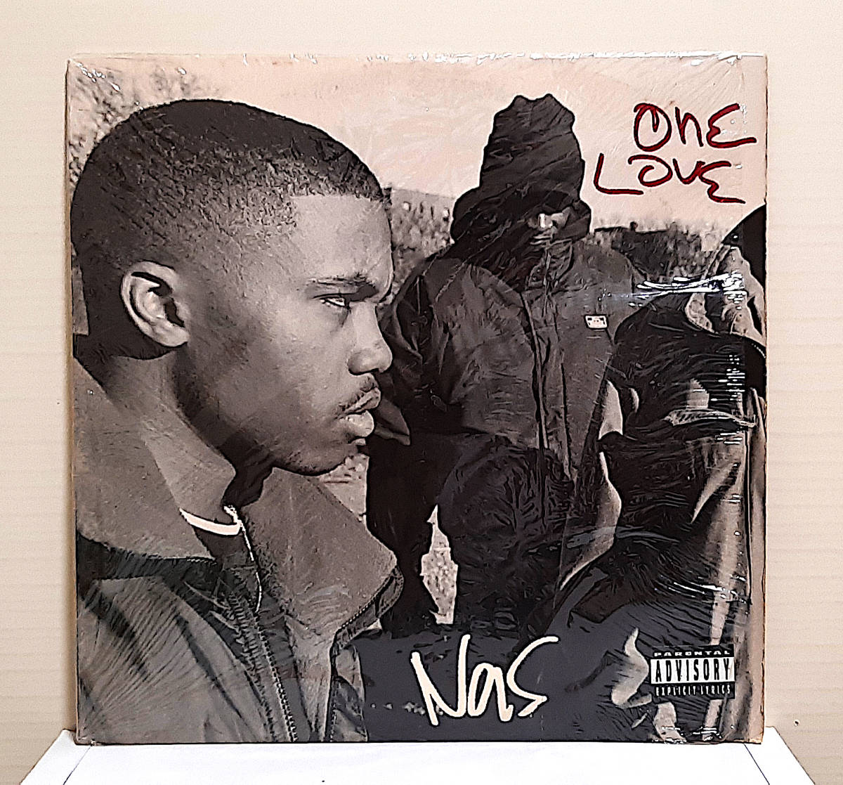 即決送料無料【USオリ盤12インチレコード】Nas - One Love (94年) Columbia 44 776731 / Q-Tip Illmatic 名盤 ヒップホップ