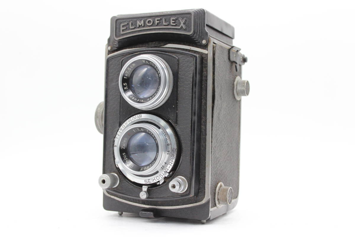 通販でクリスマス 【訳あり品】 Elmoflex s231 二眼カメラ F3.5 7.5cm C Zuiko Olympus その他