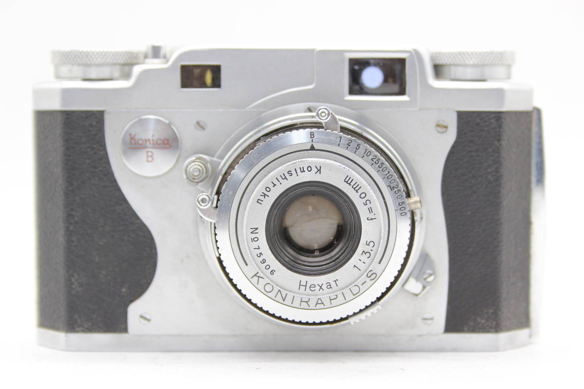 【訳あり品】 コニカ Konica II B Hexer 50mm F2.8 レンジファインダー カメラ s258_画像2