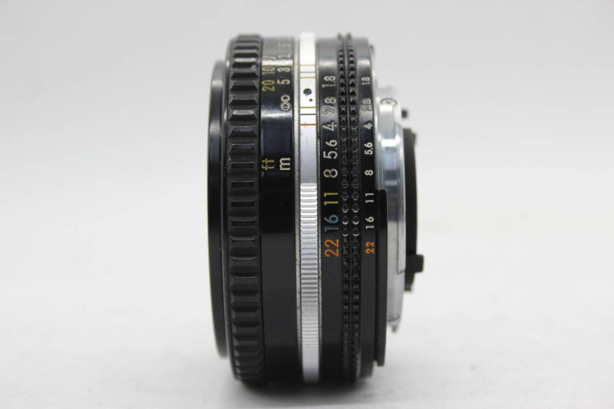 【返品保証】 ニコン Nikon NIKKOR Ai-s 50mm F1.8 レンズ s535_画像3