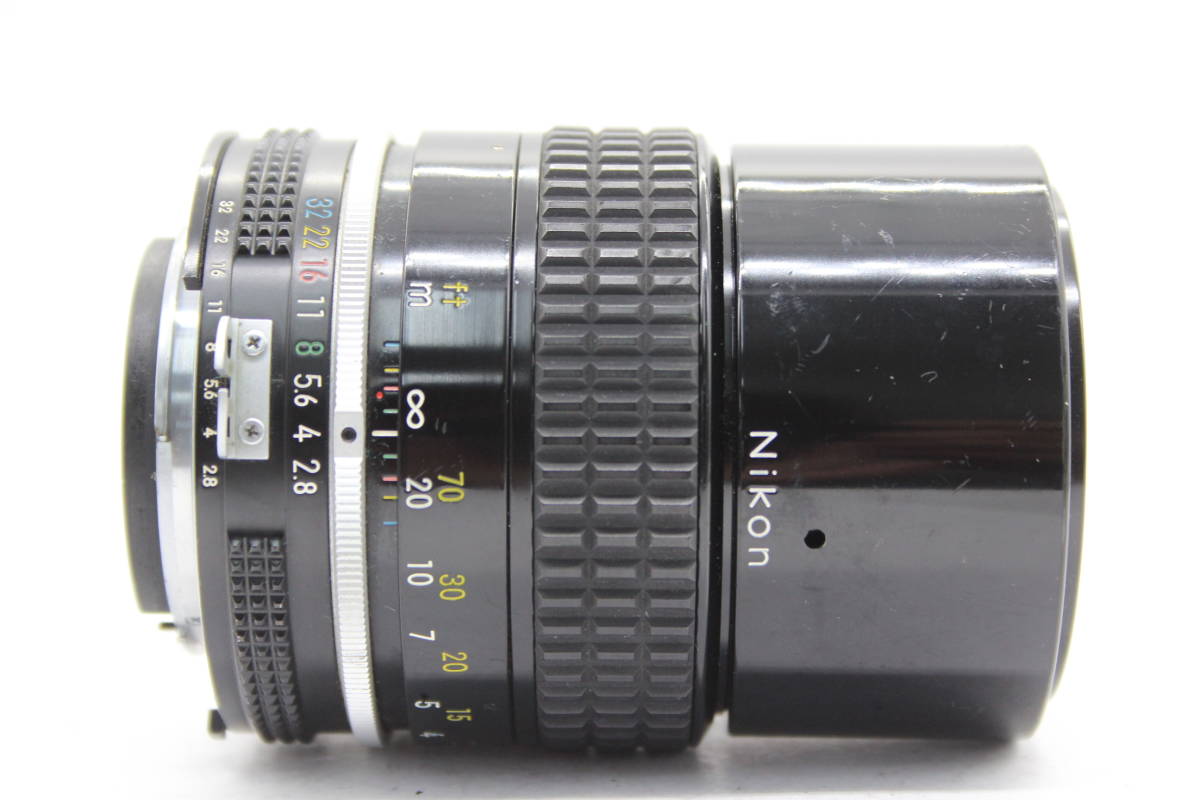 【返品保証】 ニコン Nikon NIKKOR Ai 135mm F2.8 レンズ s565_画像3