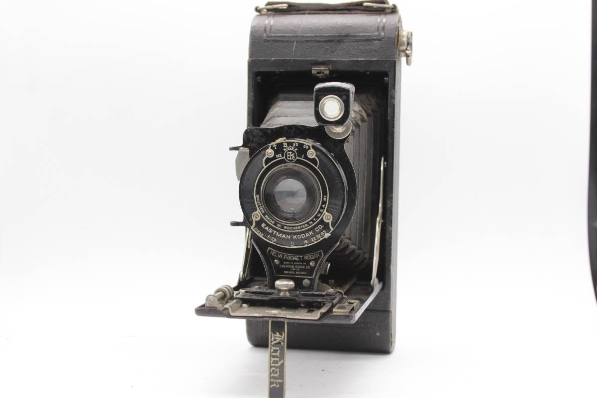 【訳あり品】 コダック Kodak NO.IA Pocket Kodak Eastman 蛇腹カメラ s657の画像1