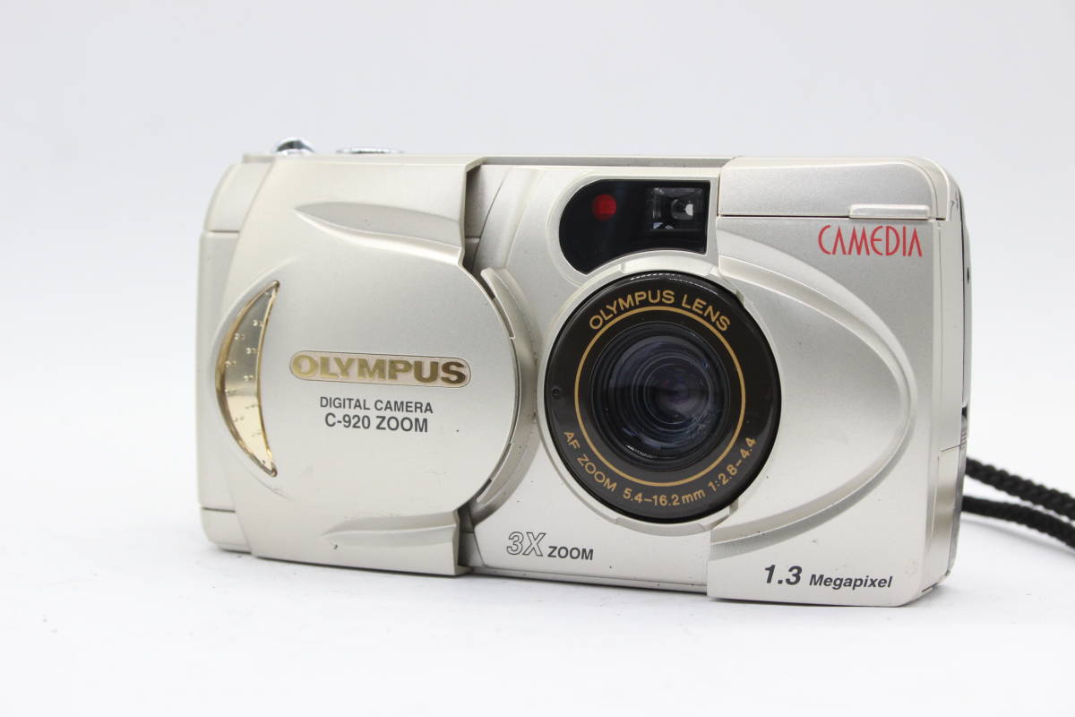 【美品 返品保証】 【便利な単三電池で使用可】オリンパス Olympus CAMEDIA C-920 Zoom 3x コンパクトデジタルカメラ s710