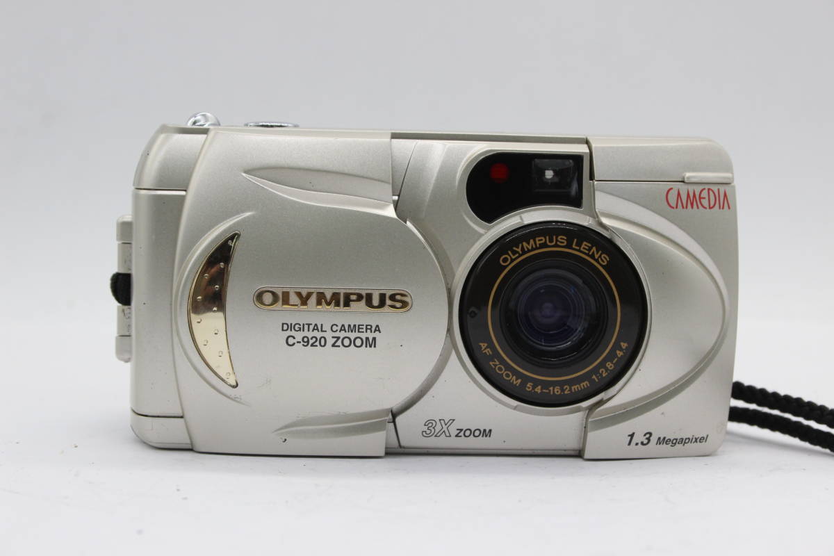 【美品 返品保証】 【便利な単三電池で使用可】オリンパス Olympus CAMEDIA C-920 Zoom 3x コンパクトデジタルカメラ s710_画像2