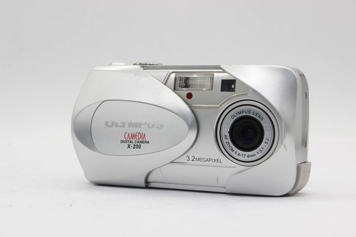 超格安価格 AF X-200 CAMEDIA Olympus 【便利な単三電池で使用可