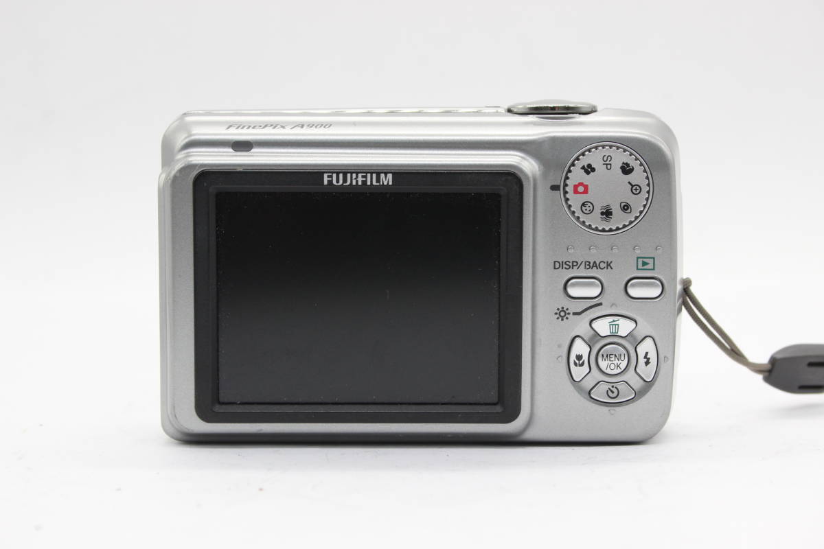 【返品保証】 【便利な単三電池で使用可】フジフィルム Fujifilm Finepix A900 Fujinon Zoom 4x コンパクトデジタルカメラ s716_画像4