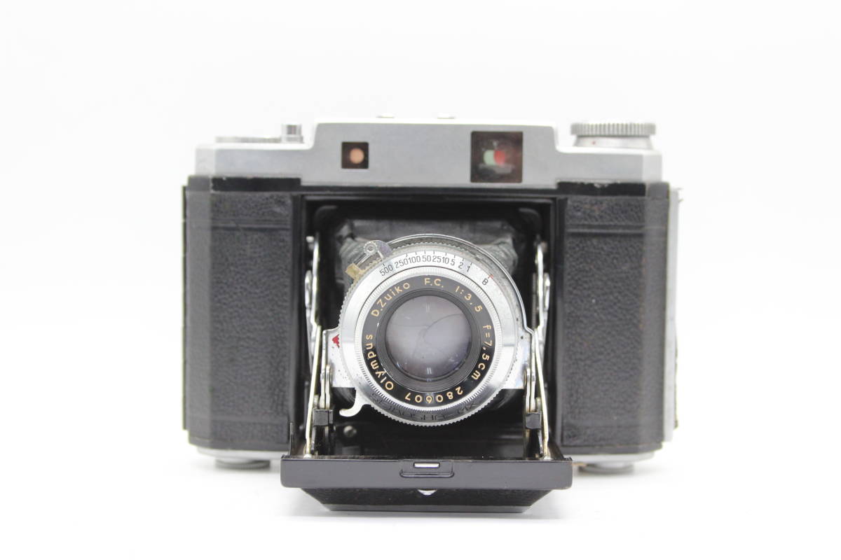 マミヤ Mamiya-6 Zuiko FC 7.5cm F3.5 蛇腹カメラ-