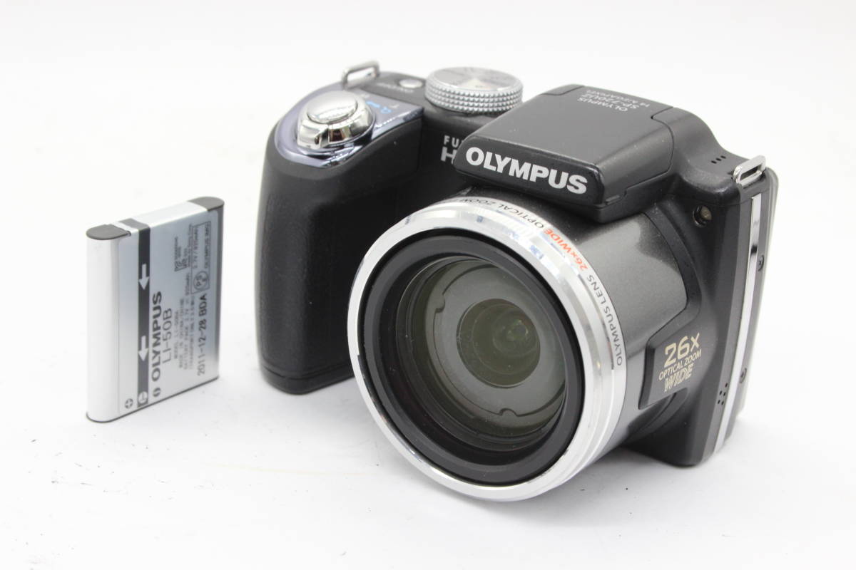 【返品保証】 オリンパス Olympus SP-720UZ 26x Wide バッテリー付き コンパクトデジタルカメラ s799