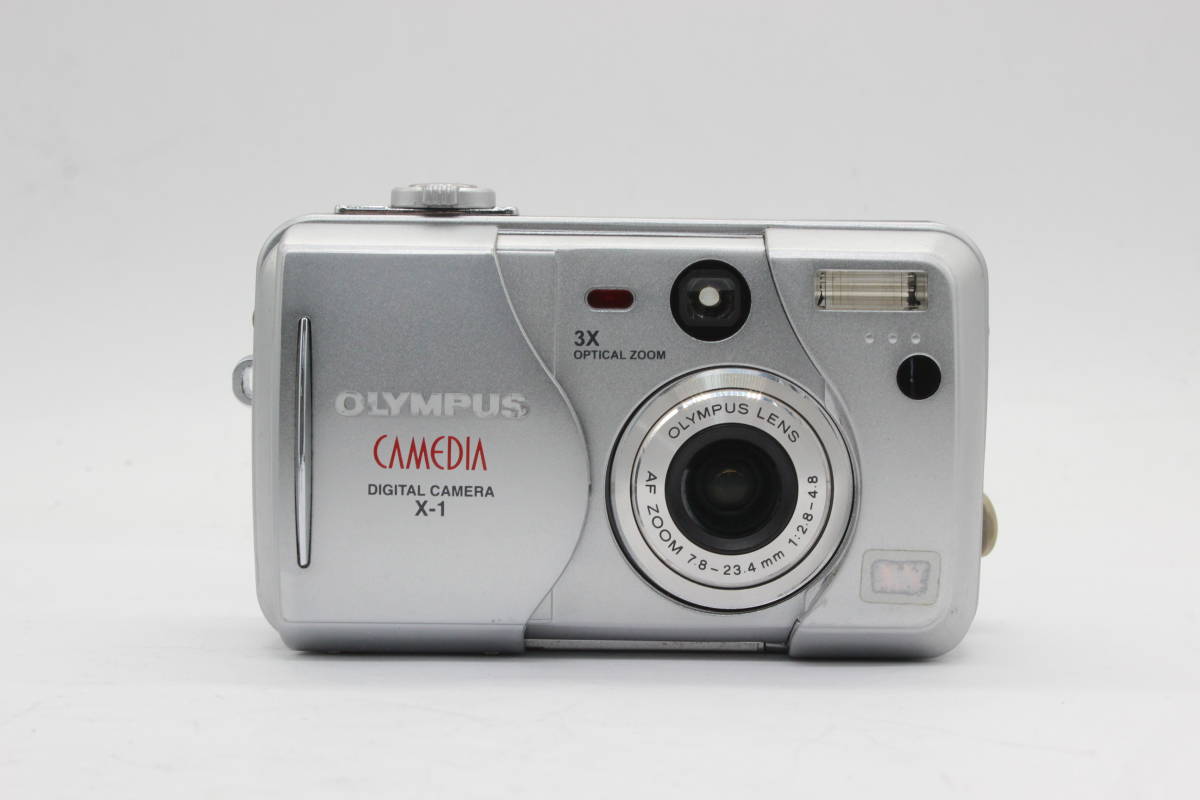 【返品保証】 オリンパス Olympus CAMEDIA X-1 AF Zoom 3x バッテリー付き コンパクトデジタルカメラ s837_画像2