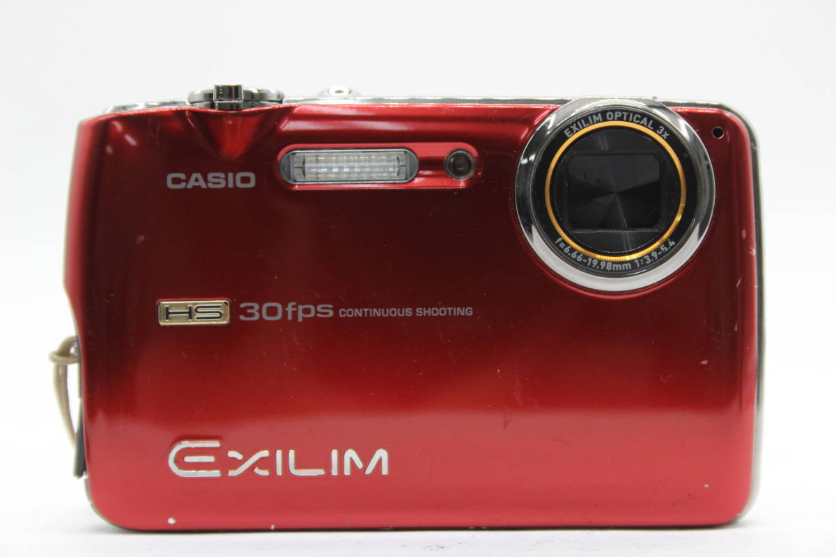 特価 レッド EX-FS10 Exilim Casio カシオ 【返品保証】 3x s882